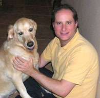 Chiropractor Phoenix AZ Daniel Lipman With His Dog